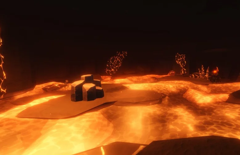 Volcanic Depths the forge